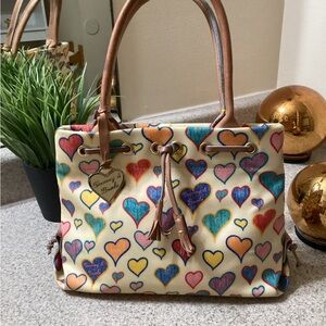 Dooney and Bourke Valentine hearts purse.